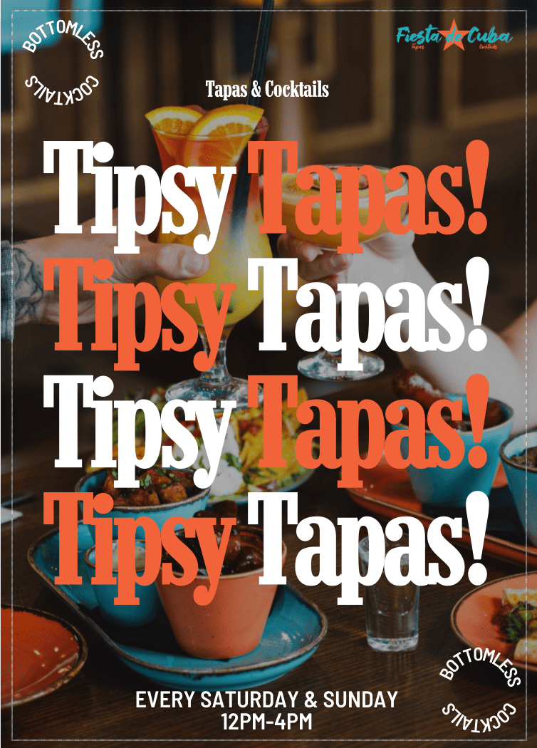 Tipsy Tapas at Fiesta De Cuba